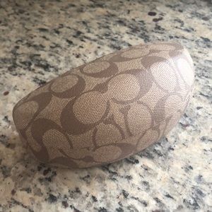 Coach sunglasses case